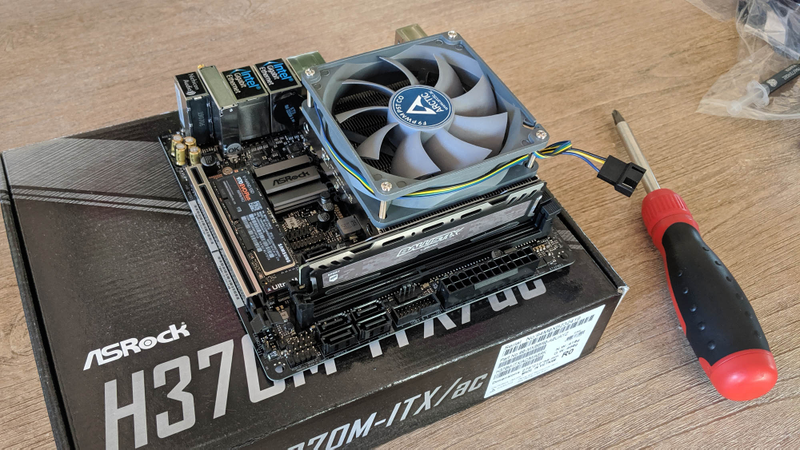 Mini-ITX doesn’t offer much in the way of expansion, but you get the essentials in a very tiny package.